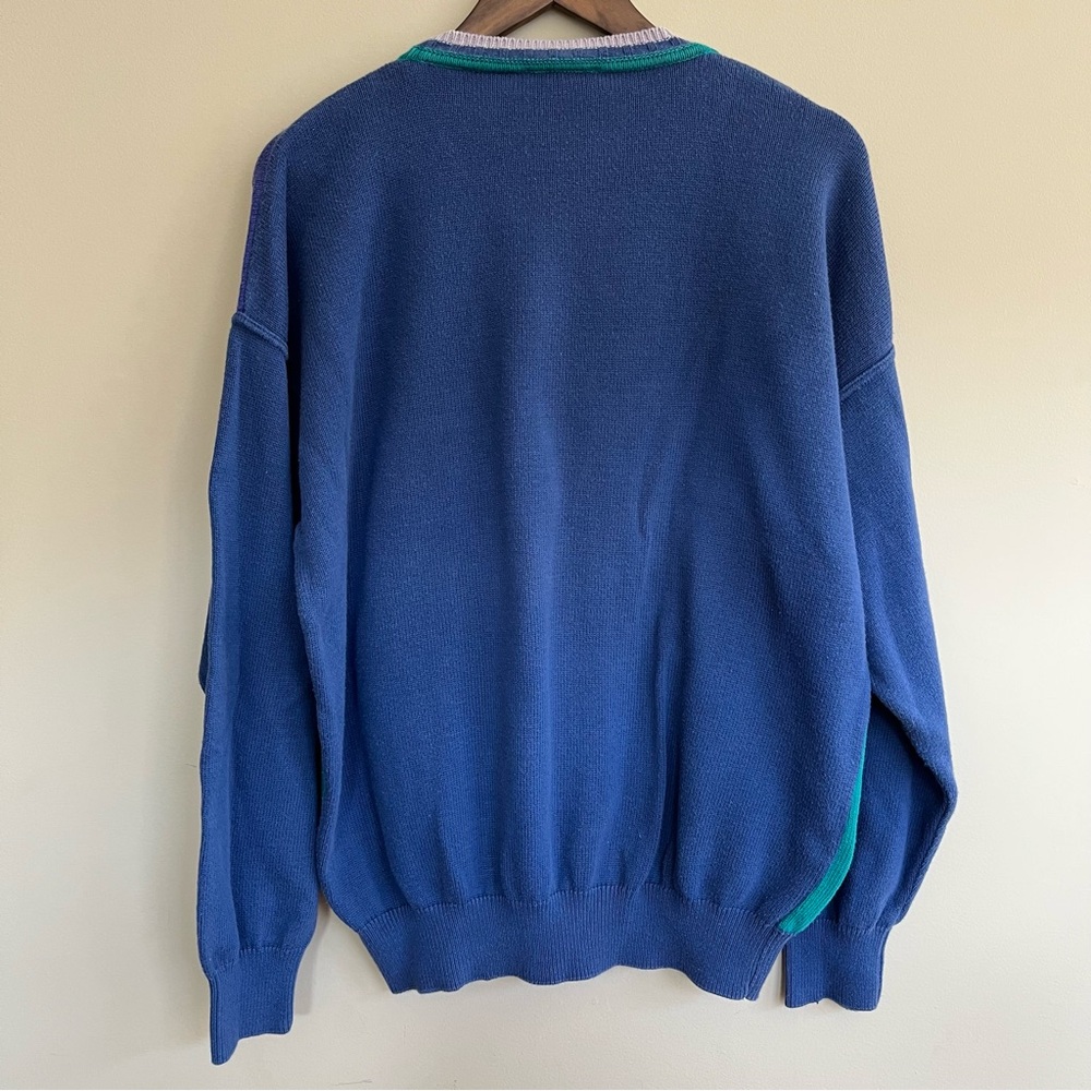 Vintage Looney Tunes Limited Edition Sweater Bugs Bunny Wile E Coyote Band L - Picture 7 of 9
